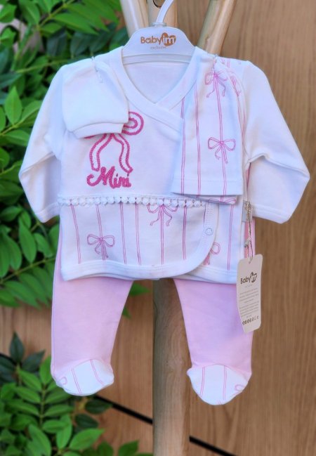 طقم بناتي 5 قطع  100%