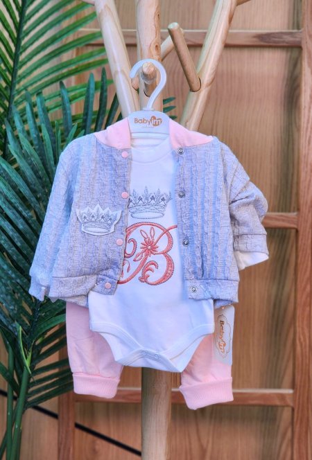 طقم ثلاث قطع  بناتي