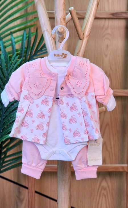 طقم بناتي ثلاث  قطع  أستقبال