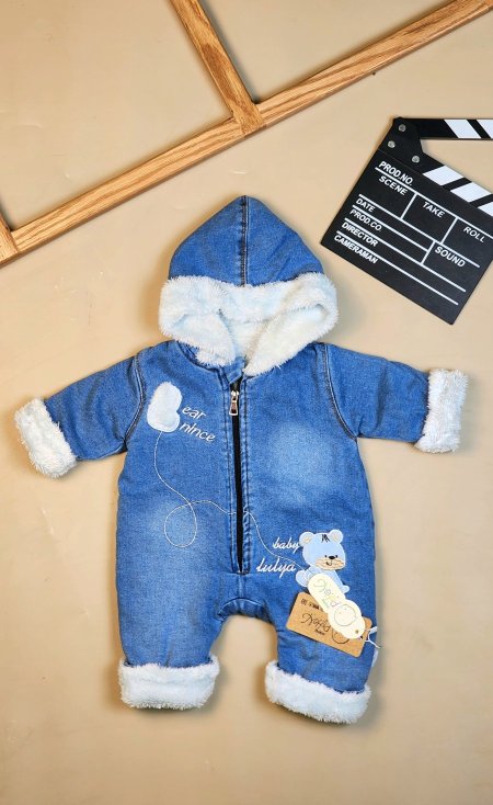 أفرهول جينز مبطن فرو